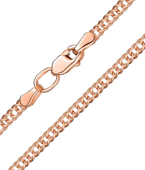 Red gold chain 66112